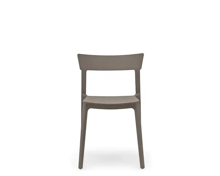 Skin: Stackable plastic chair with open back | Calligaris Boca Raton