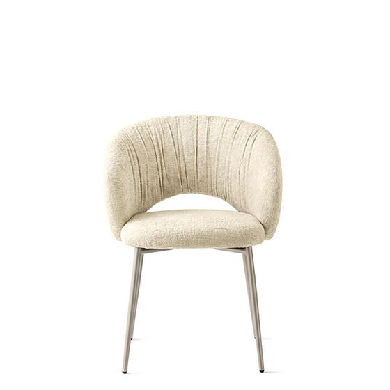 Anime: Padded armchair with wooden legs | Calligaris Boca Raton