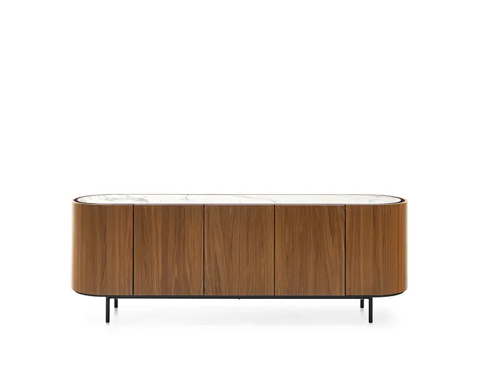 Lake: Rounded sidedboard | Calligaris Boca Raton
