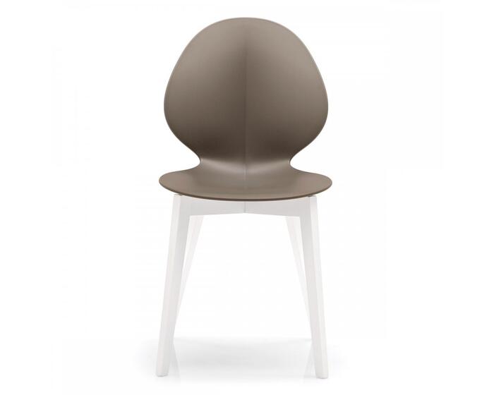 Basil: Chair with wooden base | Calligaris Boca Raton