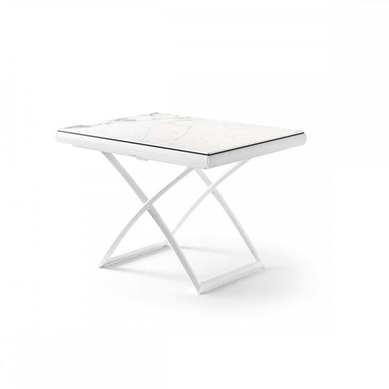 DAKOTA Height-adjustable rectangular coffee table By Calligaris