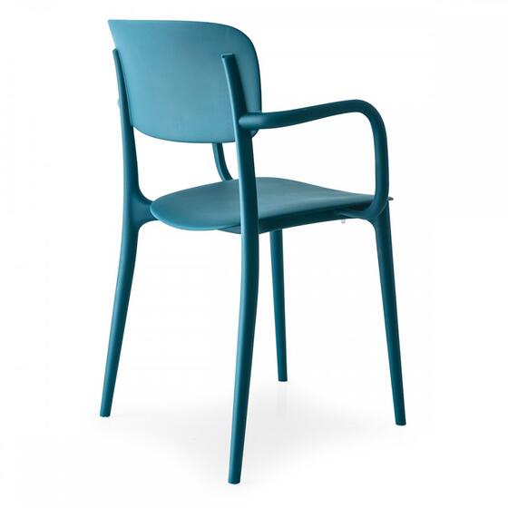 Liberty: Stackable plastic armchair for outdoor | Calligaris Boca