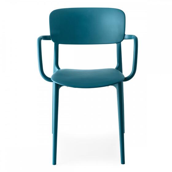 Liberty: Stackable plastic armchair for outdoor | Calligaris