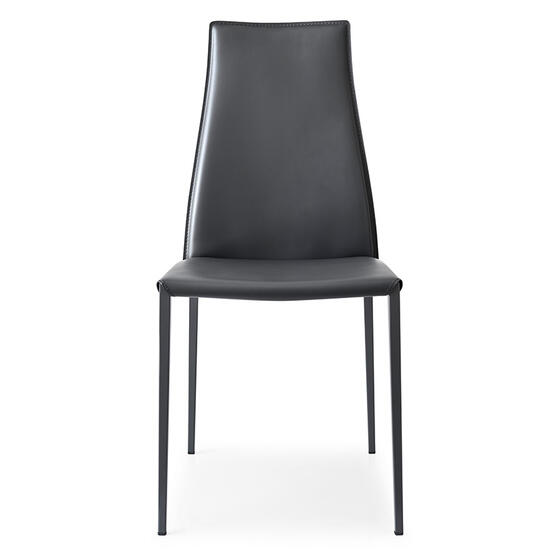 CS1452 Aida Leather Dining Chair - Thumbnail 2