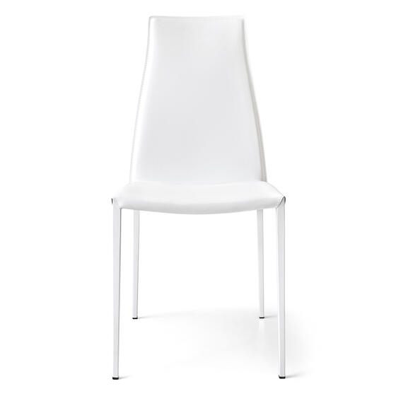 CS1452 Aida Leather Dining Chair - Thumbnail 3