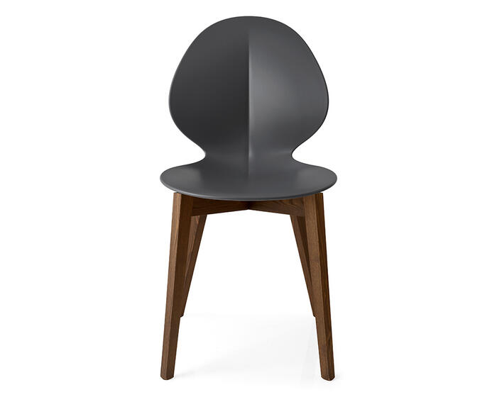 Basil: Chair with wooden base | Calligaris Boca Raton
