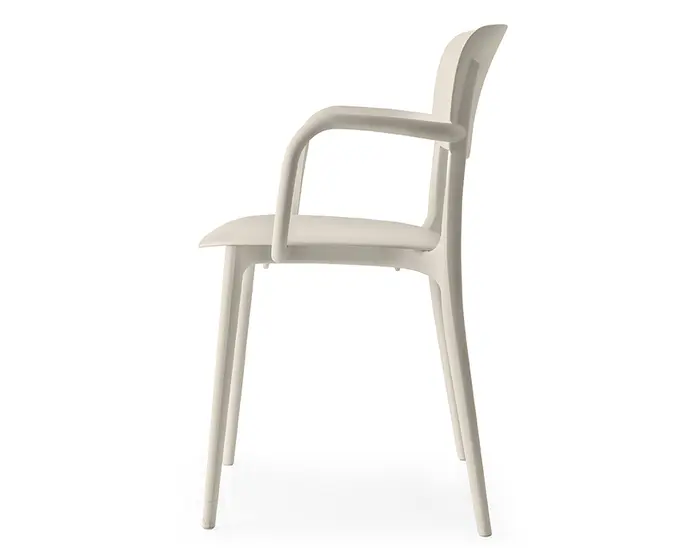 Liberty: Stackable plastic armchair for outdoor | Calligaris Boca