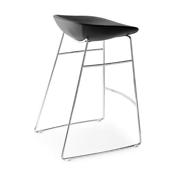 Palm: Backless stool with metal frame | Calligaris Boca Raton