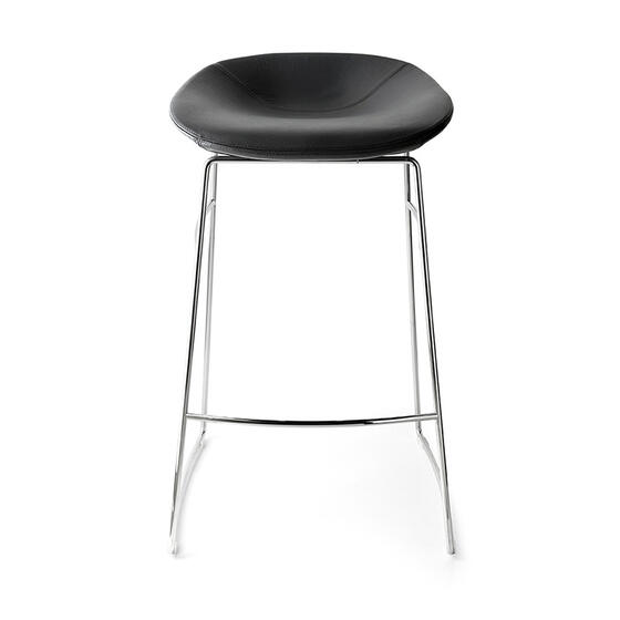 Palm: Backless stool with metal frame | Calligaris Boca Raton