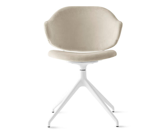HRさん専用★ Calligaris FIFTHIES Chair Holly: Upholstered armchair with swivel frame | Calligaris Boca Raton