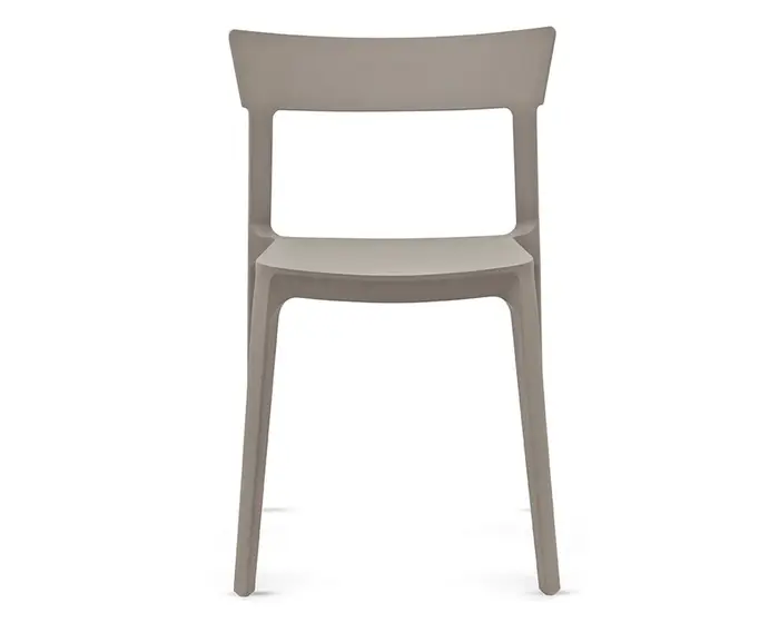 Skin: Stackable plastic chair with open back | Calligaris Boca Raton