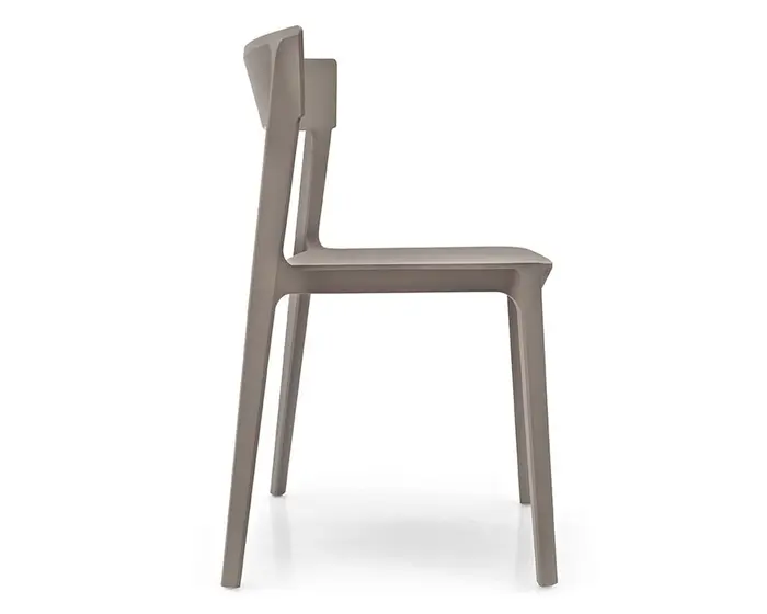 Skin: Stackable plastic chair with open back | Calligaris Boca Raton