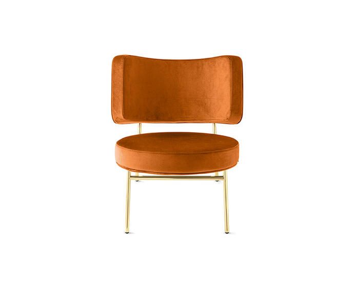 Coco: Upholstered lounge chair with metal frame | Calligaris Boca