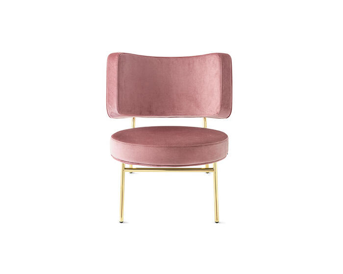 Coco: Upholstered lounge chair with metal frame | Calligaris Boca