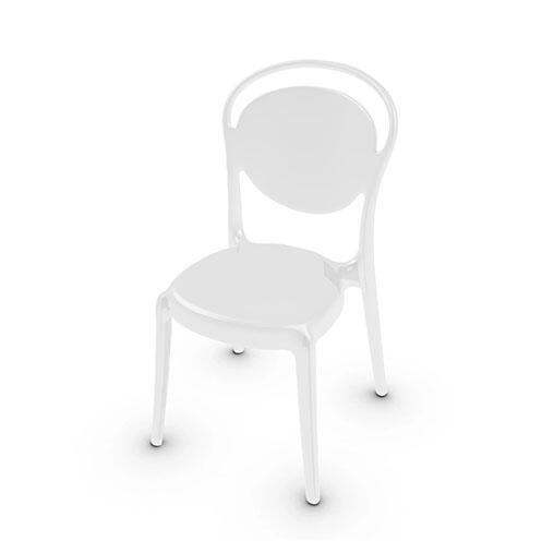 Parisienne: Stackable plastic chair | Calligaris Boca Raton