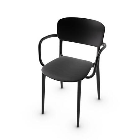 Liberty: Stackable plastic armchair for outdoor | Calligaris Boca