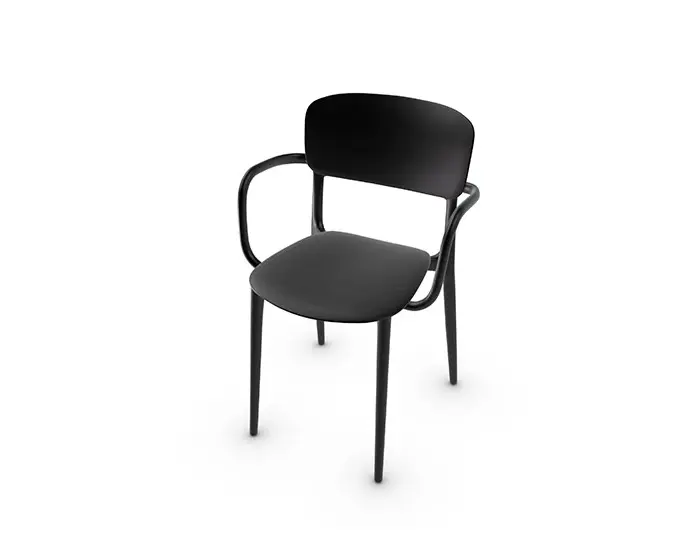 Liberty: Stackable plastic armchair for outdoor | Calligaris Boca