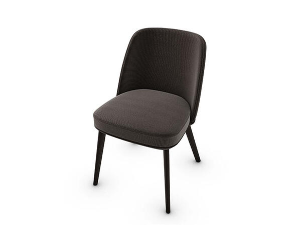 Foyer Upholstered chair with wooden base CS1888 Calligaris