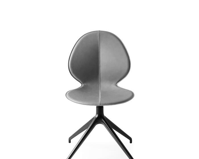 Basil: Chair with plastic seat and swivel base | Calligaris Boca Raton