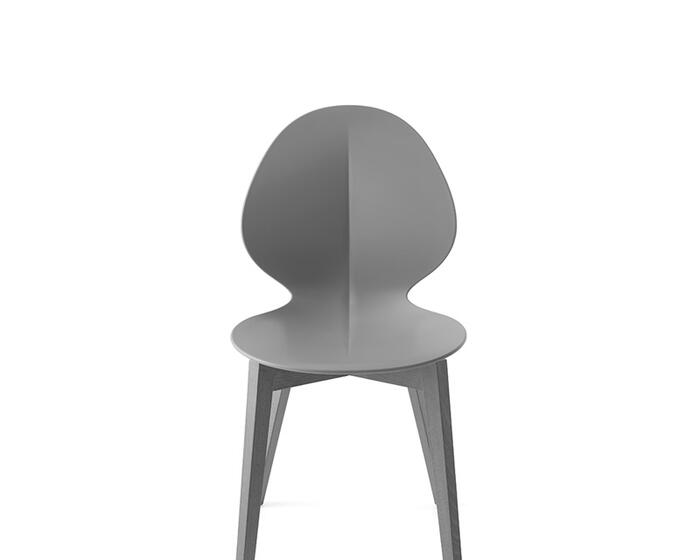 Basil: Chair with wooden base | Calligaris Boca Raton