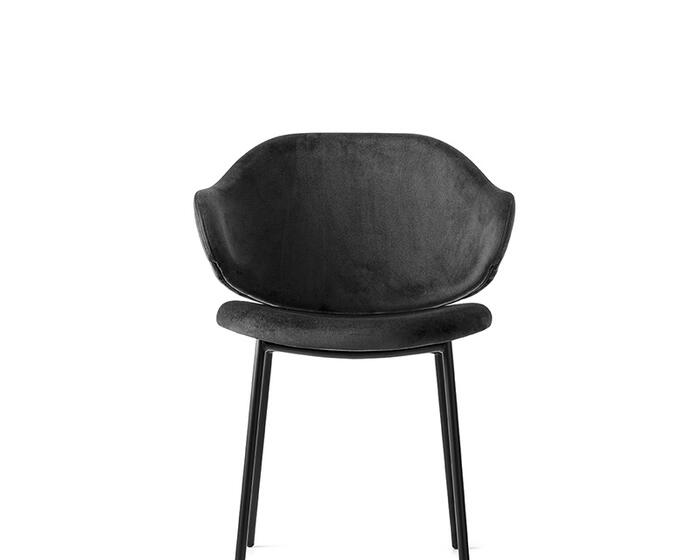 Holly: Upholstered armchair with metal frame | Calligaris Boca Raton