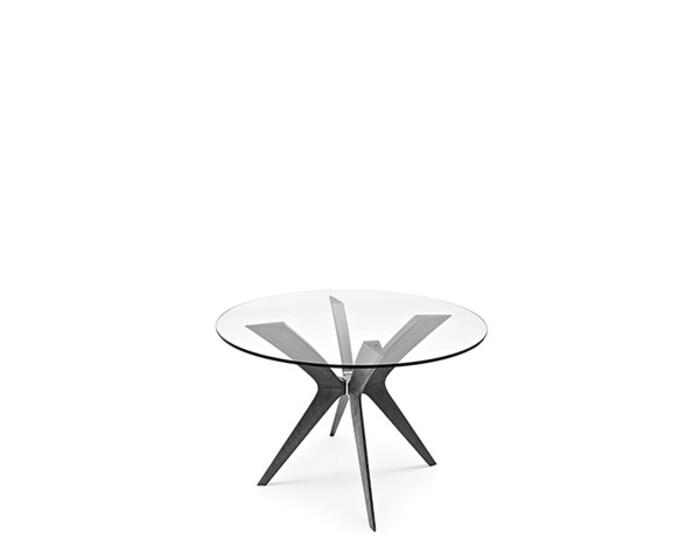 Tokyo: Table with round top and wooden legs | Calligaris Boca Raton