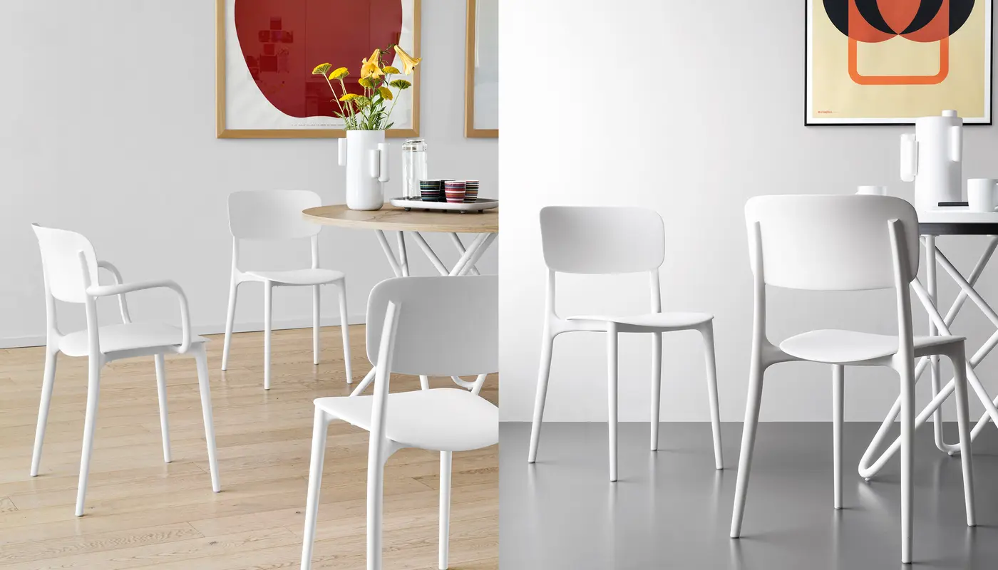 Liberty: Stackable plastic chair for outdoor | Calligaris Boca Raton