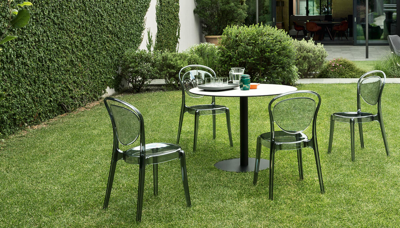 Parisienne: Stackable plastic chair | Calligaris Boca Raton