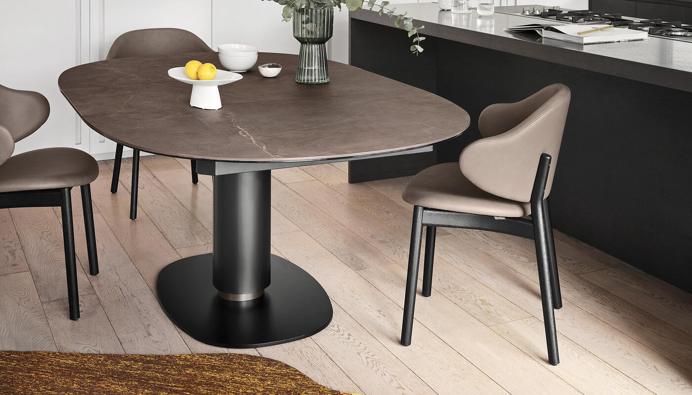 Holly: Upholstered armchair with wooden frame | Calligaris Boca Raton