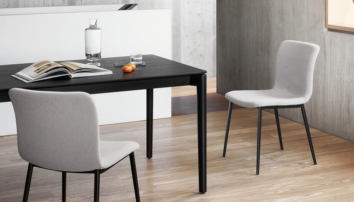 Annie: Upholstered chair with metal base | Calligaris Boca Raton